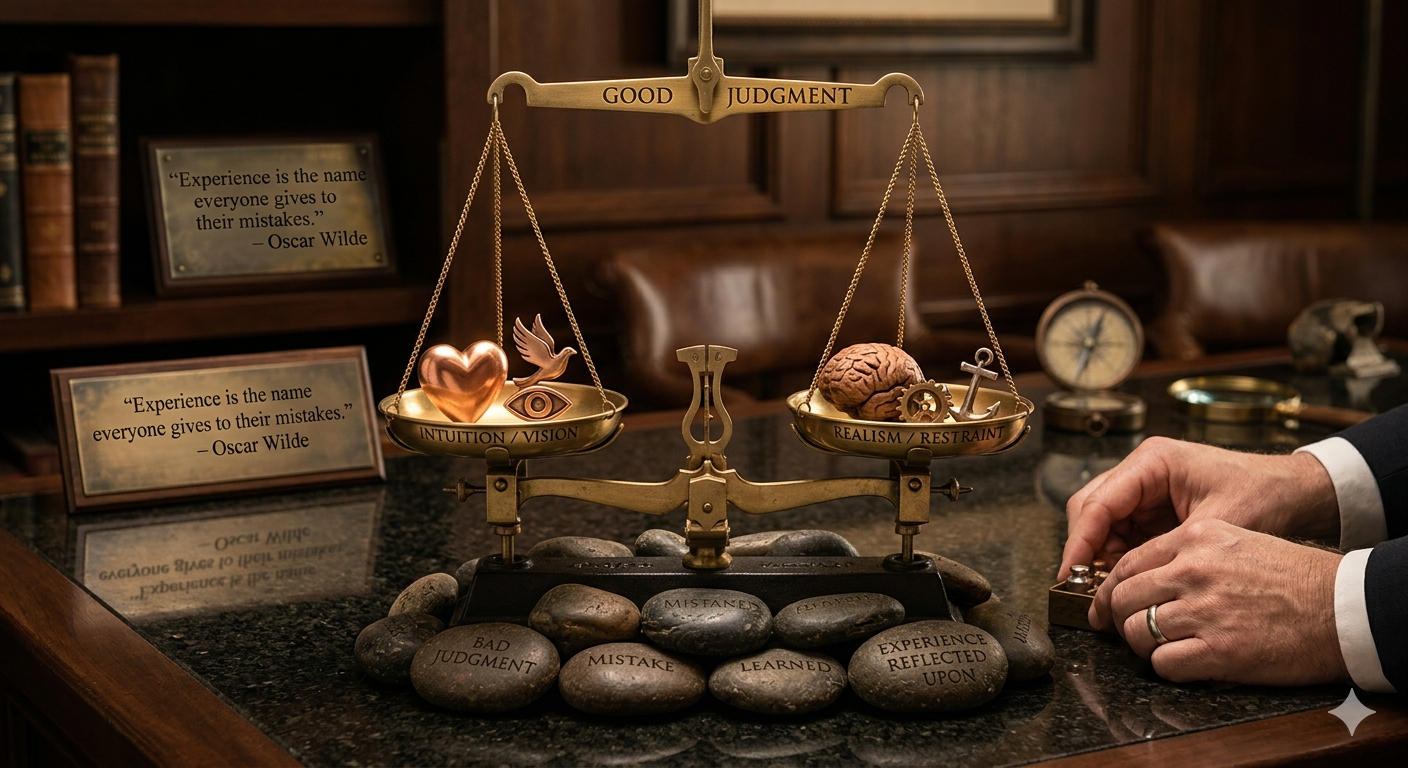 Play 32: The Cost of Good Judgment